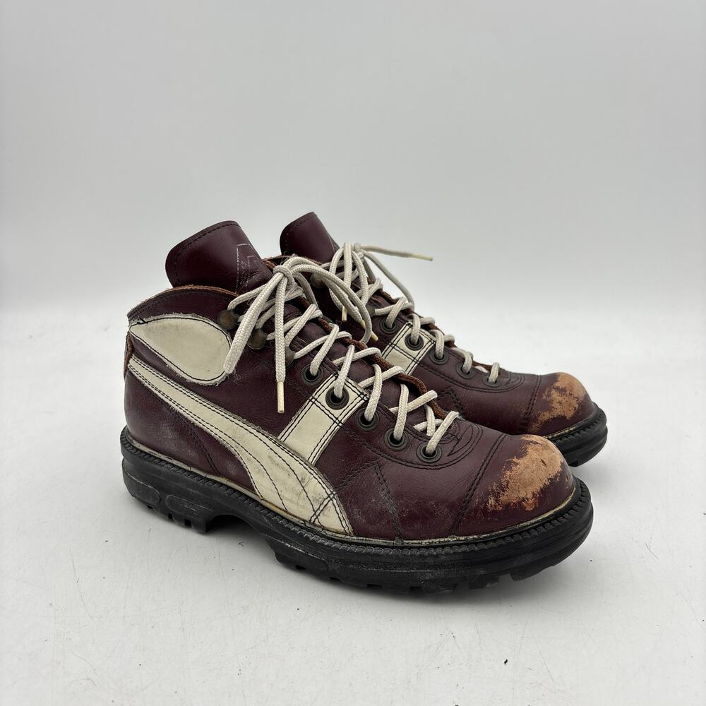 Vintage Y2K Puma Rudolf Dassler Schuhfabrik Boots Men's 5.5 Women's 7 RARE